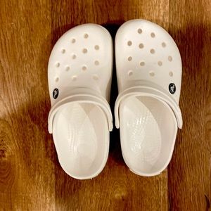 White crocs